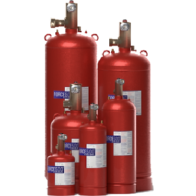 Cilindros agente limpio Force 500 de SevoSystem