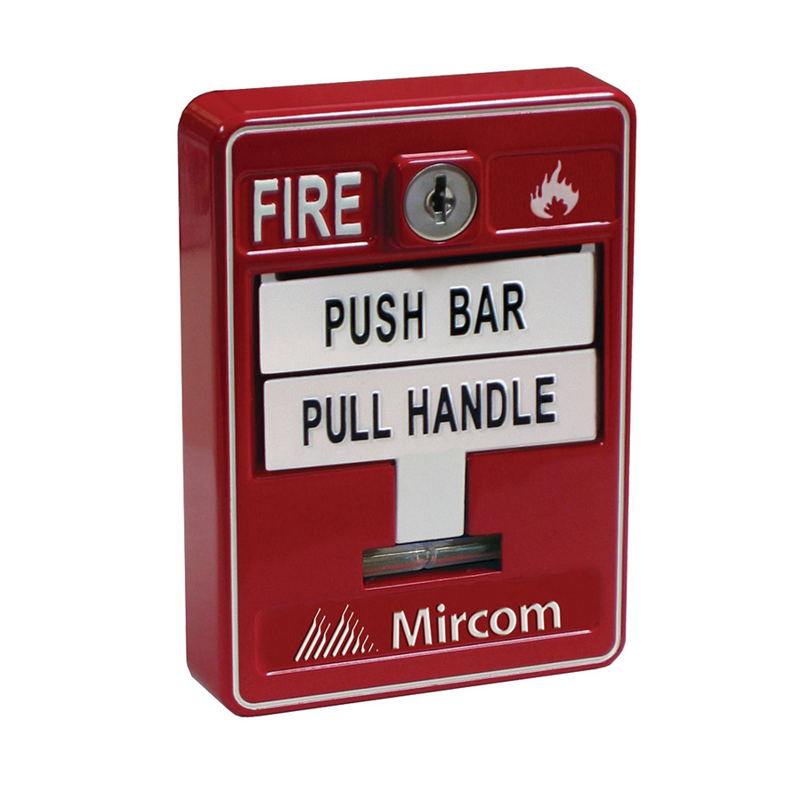 MS-710U_right Estación manual Mircom MS-700MP detección de incendio